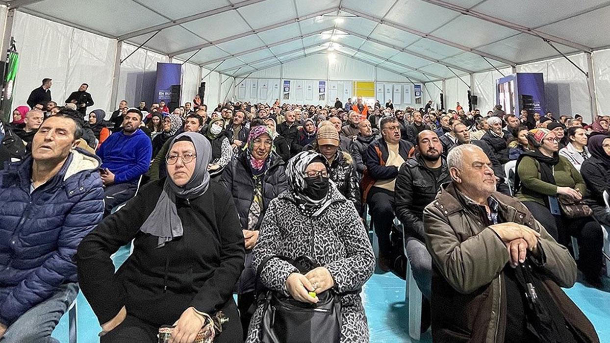 İstanbul da İlk Evim projesi kapsamında 9 günde 14 bin 838 hak sahibi