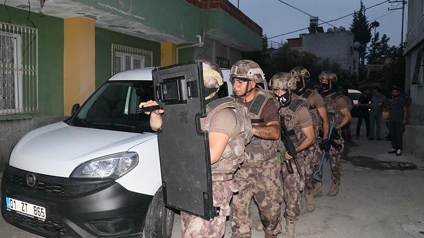 Adana'da merkezli 4 ilde terör operasyonu