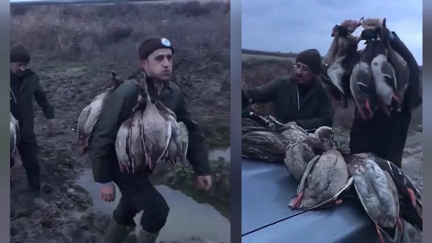 37 yaban ördeği öldüren avcılara 22 bin 595 lira ceza 