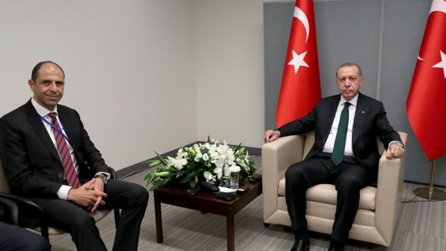Başkan Erdoğan, KKTC Başbakan Yardımcısı ve Dışişleri Bakanı Kudret Özersay