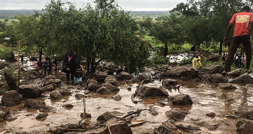 Mozambik'teki kasırga ve selde ölenlerin sayısı 447'ye çıktı