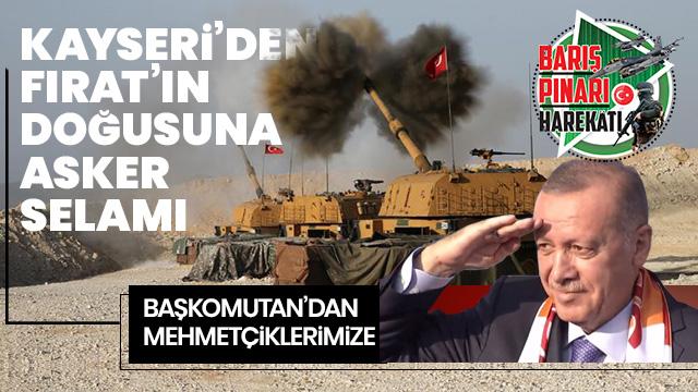 Son dakika: Başkan Erdoğan'dan Kayseri'de asker selamı!. ile ilgili görsel sonucu