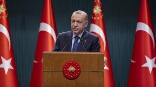 Cumhurbaşkanı Erdoğan: Suriye sınırlarımız boyunca kurmakta olduğumuz güvenlik koridorunu en kısa sürede tamamlayacağız