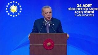 Başkan Erdoğan toplu açılış töreninde konuşuyor