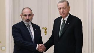 Başkan Erdoğan, Ermenistan Başbakanı Paşinyan'ı kabul etti