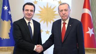 Başkan Erdoğan, Kosova Cumhuriyeti Başbakanı Kurti'yi kabul etti