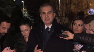 AK Parti Sözcüsü Ömer Çelik açıklamalarda bulunuyor