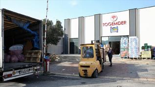 TOGEMDER Adıyaman'daki depremzedelere ramazan yardımı gönderdi