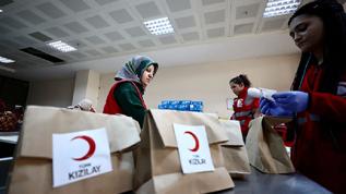 Türk Kızılay Antakya'da günlük 10 bin kişilik sahur paketi hazırlayacak
