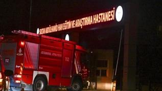 Üsküdar'da hastanede çıkan yangın bir kişi hayatını kaybetti