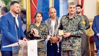 PKK/YPG'li teröristlere senatoda madalya