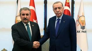 Başkan Erdoğan, Mustafa Destici'yi ziyaret etti