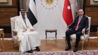 Başkan Erdoğan, BAE Devlet Başkanı ile görüştü