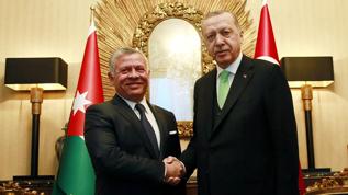 Ürdün Kralı 2. Abdullah'tan Başkan Erdoğan'a tebrik telefonu