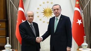 Başkan Erdoğan-Bahçeli görüşmesi sona erdi