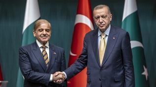 Pakistan İslam Cumhuriyeti Başbakanı Şahbaz Şerif'ten, Başkan Erdoğan'a davet