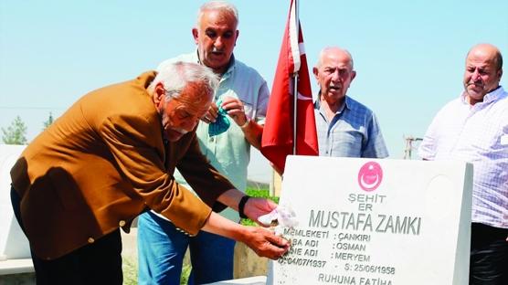 65 yıl sonra şehit abisinin mezarını buldu