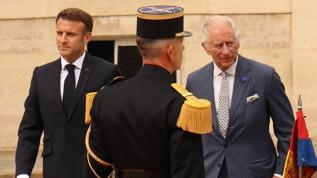 Macron, İngiltere Kralı Charles'ı ağırladı