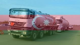 Azerbaycan, Karabağ'daki Ermenilerin ihtiyaçları kapsamında yakıt gönderdi