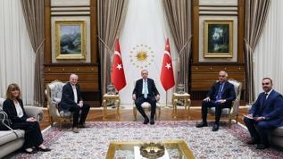Başkan Erdoğan, IAF Genel Sekreteri Feichtinger'i kabul etti