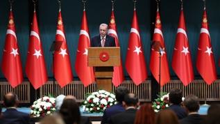 Kabine Toplantısı sona erdi... Başkan Erdoğan'dan önemli açıklamalar