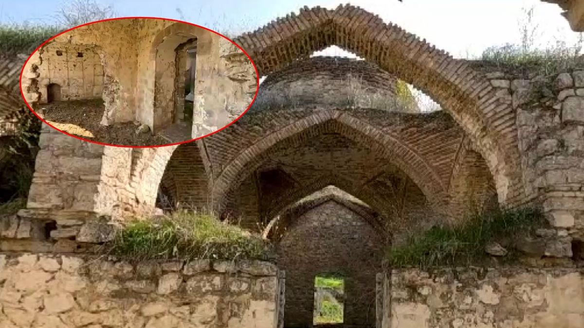 Bunu da yaptılar: Ermeniler Azeri camisini ahır olarak kullanmış!