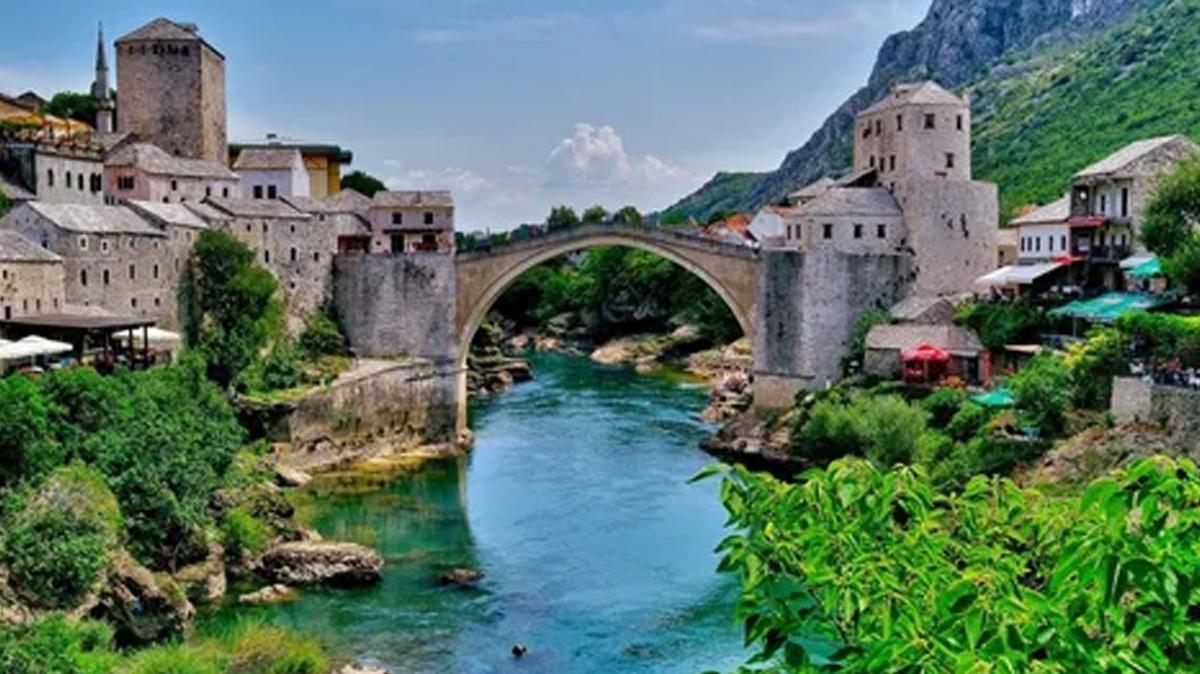 Bir şehre ismini veren 'Mostar Köprüsü'
