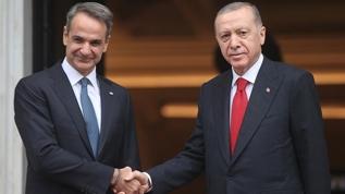 Başkan Erdoğan, Miçotakis ile görüştü