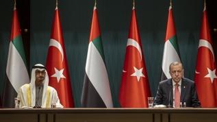 Cumhurbaşkanı Erdoğan, BAE Devlet Başkanı Al Nahyan ile telefonda görüştü 