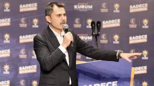 Cumhur İttifakı İBB Başkan adayı Murat Kurum Arnavutköy'de, Muhtarlar Kanaat Önderleri ile Buluşma Programı'nda konuşuyor