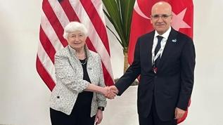 Bakan Şimşek ABD'li mevkidaşı ile görüştü