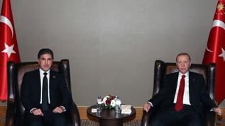 Başkan Erdoğan, Barzani ile görüştü 