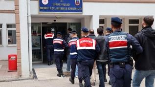 Yunanistan'a kaçmak isteyen 5 terör şüphelisi yakalandı