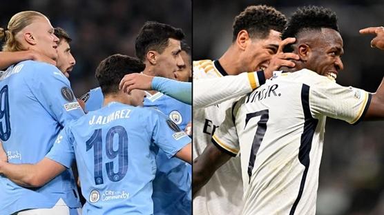 Manchester City ve Real Madrid, UEFA Şampiyonlar Ligi'nde çeyrek finale yükseldi