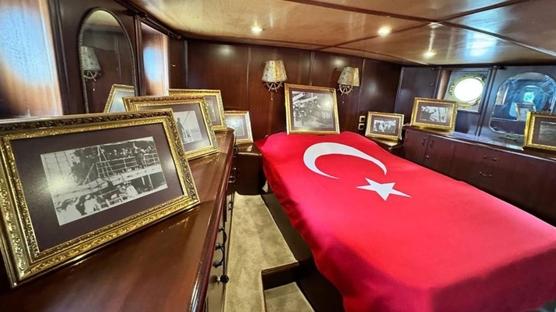 Atatürk'ün gezilerinde kullandığı "Acar Botu" özel günlerde ziyarete açılacak