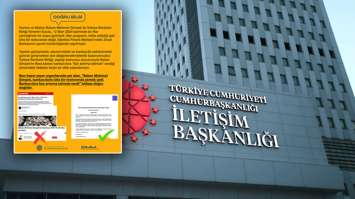 Bakan Şimşek'in 'faiz artırma talimatı' verdiği iddiası DMM tarafından yalanlandı