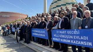 Kadim Dostlar Platformundan, İBB Başkan adayı Murat Kurum'a destek