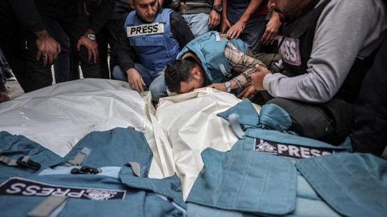 Soykırımcı İsrail mart ayında 6 gazeteciyi katletti!