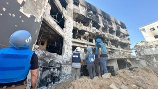 Gazze'de dehşete düşüren manzara