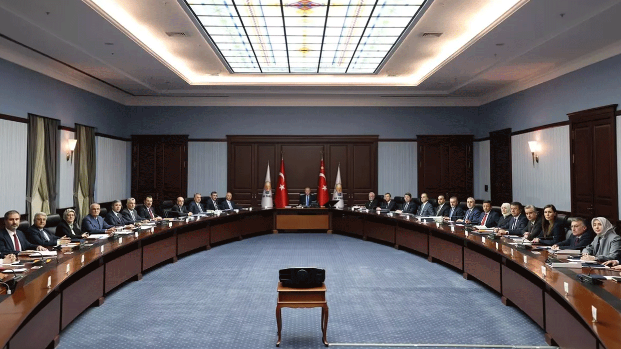 AK Parti MKYK toplantısı Başkan Erdoğan liderliğinde başladı