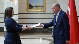 Büyükelçilerden Başkan Erdoğan'a güven mektubu takdimi