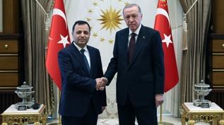 Başkan Erdoğan, AYM Başkanı Zühtü Arslan'ı kabul etti