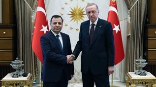 Cumhurbaşkanı Erdoğan, AYM Başkanı Zühtü Arslan'ı kabul etti