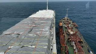 Türkiye'den yardımlarını Gazze'ye götüren gemi Mısır açıklarına ulaştı