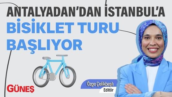 Antalya'dan İstanbul'a Bisiklet Turu Başlıyor