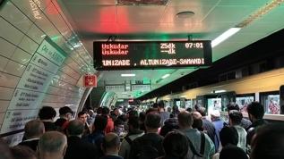 Üsküdar-Samandıra Metro Hattı'ndaki arıza 27 saattir devam ediyor