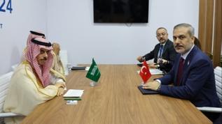 Bakan Fidan, Suudi Arabistanlı mevkidaşı ile görüştü