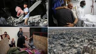 İsrail'in saldırılarını sürdürdüğü Gazze'de 34 bin 305 kişi hayatını kaybetti