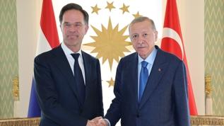 Hollanda Başbakanı İstanbul'da: Başkan Erdoğan kabul etti