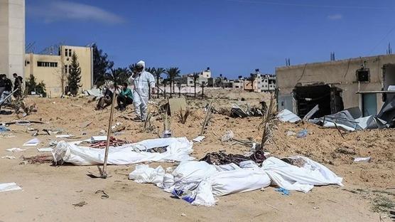 Pentagon, Gazze'deki toplu mezarlarla ilgili haberleri "çok rahatsız edici" buldu